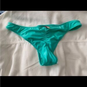 Victoria’s Secret Women's Teal Bikini Bottom